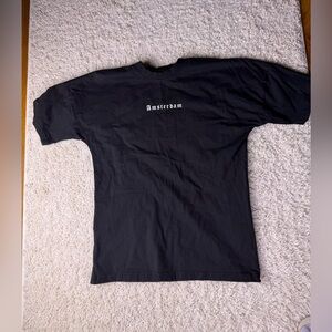 Unisex XS Amsterdam Trust Black T-Shirt